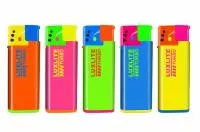 Зажигалка турбо с нажимным механизмом XHD 90 HC5 SP, 02497 (50) Микс - фото