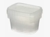 Набор контейнеров д/заморозки и хранения с крышкой 500 мл 4 шт  - фото