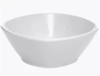 Салатник 150 мл Белье Квадратный 61002 (30) Дулевский фарфор Белый - фото