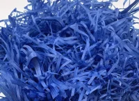 Наполнитель для коробок бумажный №18 Синий, 100гр в упаковке, арт. Н0758-18 Синий - фото