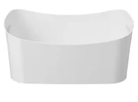 Корзинка универсальная "Poplar" 1,6л, 190х140х80мм (светло-серый), арт. 221312721/03  - фото