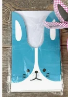 1/10 Пакет забавные зверюшки 18*30cm голубой уп Голубой - фото