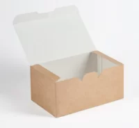 Коробка карт с кр.Packton 150*91*70 ECO Fast Food Box L 25460 (200) Бежевый - фото