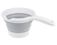 Ковш ФЛЕКС 1л складной Смоки арт. М 1198 Серебро - фото