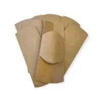 10шт Подложка картонная 235*94мм Коричневый - фото