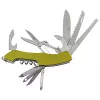 Нож многофункциональный ECOS SR081 зеленый 325129 Зеленый - фото