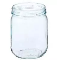 Стеклобанка 500мл. д.82мм винтовая, 1/20, арт. 00000002479 Прозрачный - фото