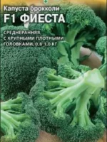Капуста брокколи Фиеста F1 10 шт. (Голландия)  - фото
