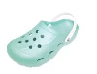 Сабо женские "Ола" мятный/белый, 38 размер, арт. СБ-502 Мятный - фото