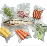 Пакет вакуумный 200*300 РА/РЕ 90, 100 мк ребр.сторона1/20 BD2030 Прозрачный - фото