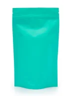 Пакет 135*200 ДП металлизир., зип,бирюзовый матовый 1шт, ДЦМ-00027  - фото