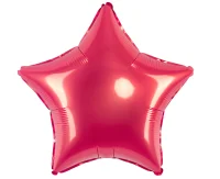 Шар фольгированный Flexmetal (2) (18''/46 см) Звезда, Коралловый, Макарунс  Воздушные шары Коралловый - фото