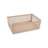 Корзинка универсальная "Linden" 4,3л, 290х190х95мм (бежевый), 221313327/06 (12) Бежевый - фото