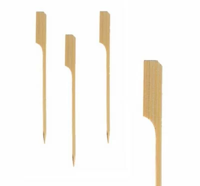 Пика 9см "Гольф/Лопатки" бамбук 1/100 HX-207/154  - фото
