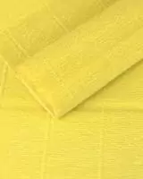 Бумага гофрированная 50см*2,5м 180гр лимонный Италия, арт. CR180/575  - фото