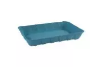 Лоток картон 240*160*37 синий 1/180 Синий - фото