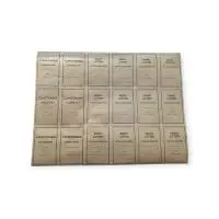 Комплект Этикетка Кондиционер лосьон крафт 70*45 Коричневый - фото