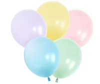 Шар латекс(1) (12''/30 см) Ассорти, макарунс, 1шт.  - фото