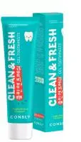 Зубная паста гелевая Clean&Fresh с экстрактами гинкго билоба 105г, Consly, 183387  - фото
