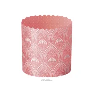 Форма бумажная 200мл СВЕТЛАЯ ПАСХА d90xh90мм 1/5  - фото