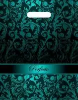 ТЦ25штСумка-пакет 30*37 прор.ручкой 90мкПерфекто Ультрамарин  - фото