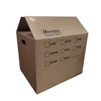 Коробка для переезда 500*400*400 3-х слой  - фото