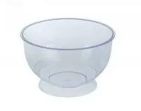 Креманка 200мл прозрачная на ножке 16шт (12) Д Прозрачный - фото