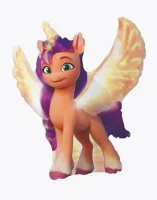 Шар (12''/30 см) Мини-фигура, My Little Pony, Лошадка Санни,1 шт.  - фото