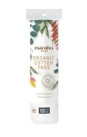 Ватные диски Marabu Botanica 100 шт.,100% хлопок, прошитый край, зип-лок, CB076 (36) Белый - фото