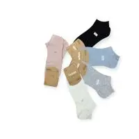 Носки женские TURKAN цветные короткие, р.36-41, арт. 6975 Разноцветный - фото