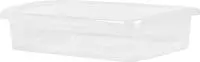 Ящик для хранения Keeplex Laconic 5л 37х27,4х9,5см прозр кристалл, арт. KL250111999 Прозрачный - фото