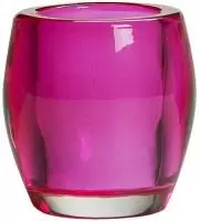 Подсвечник 77/72 фуксия прозрачный (103684260338) Фуксия - фото