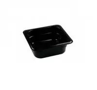 Гастроемкость 1/6 Н-65 (176*162*65) черная, арт. 422101913 Черный - фото