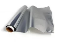 Фольга алюм. 44см*80м "Мегапак" Особо Прочная 11мкр, арт. АПП 4411408 Серебро - фото