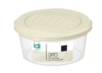 Контейнер для продуктов "Asti" круглый 0,5л (светло-бежевый), арт. 221100525/01 Бежевый - фото