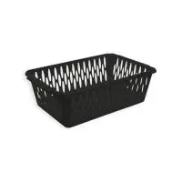 Корзинка для хранения Keeplex Black S 24,2х14,5х7,1см, KL201110621 (36) Черный - фото