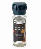 Мельница для специй стеклянная Store, 13.5х5 см арт. AT-K1510 Прозрачный - фото