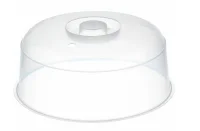 Крышка для разогрева пищевых продуктов в СВЧ-печи D245мм Прозрачный, арт. М 1415 Прозрачный - фото