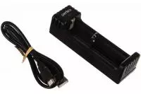 Зарядное устройство универсальноеU1 Pro Ni-MH/Li-ion,1 слот Perfeo PF_B4047 PF_B4047 Черный - фото