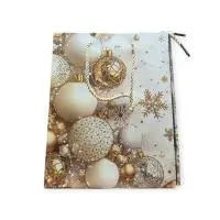 Пакет подар.бум.с руч 18*23*10 Люкс с тисн НГ N1962 (480/12) Разноцветный - фото