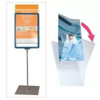 Экран защитный для рамки POS А5 прозрачный 290264  - фото