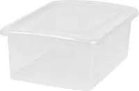 Ящик для хранения Keeplex Laconic 9л 37х27,4х14,8см прозр кристалл, арт. KL250311999 Прозрачный - фото