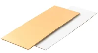 Подложка 108*295мм золото 1,5 мм, 1 шт Золотой - фото