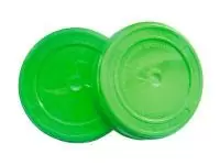 ТЦ10штКрышка п/э винтовая д.100 цветная(100) Микс - фото