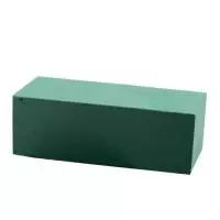 Губка флористическая кирпич зеленый 20штук, арт.1111 Зеленый - фото