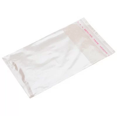 Пакет с клеевым клапаном 4*6 1/250 Прозрачный - фото