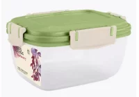 Контейнер для продуктов Sugar&Spice Barberry герметичный 0,45л прямоугол. фисташка, арт. SE224510050 Фисташковый - фото