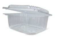 Контейнер УК-37Р ПЭТ прозрачный (аналог РК-6), 50шт Прозрачный - фото