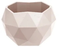 Кашпо "Топаз" (2,5л.) Цв. Кремовый, (Арт. КШ-9144) Кремовый - фото