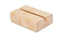 Ценникодержатель Деревяшкино 60х19 мм  упак. 6 шт. 1/6 Бежевый - фото